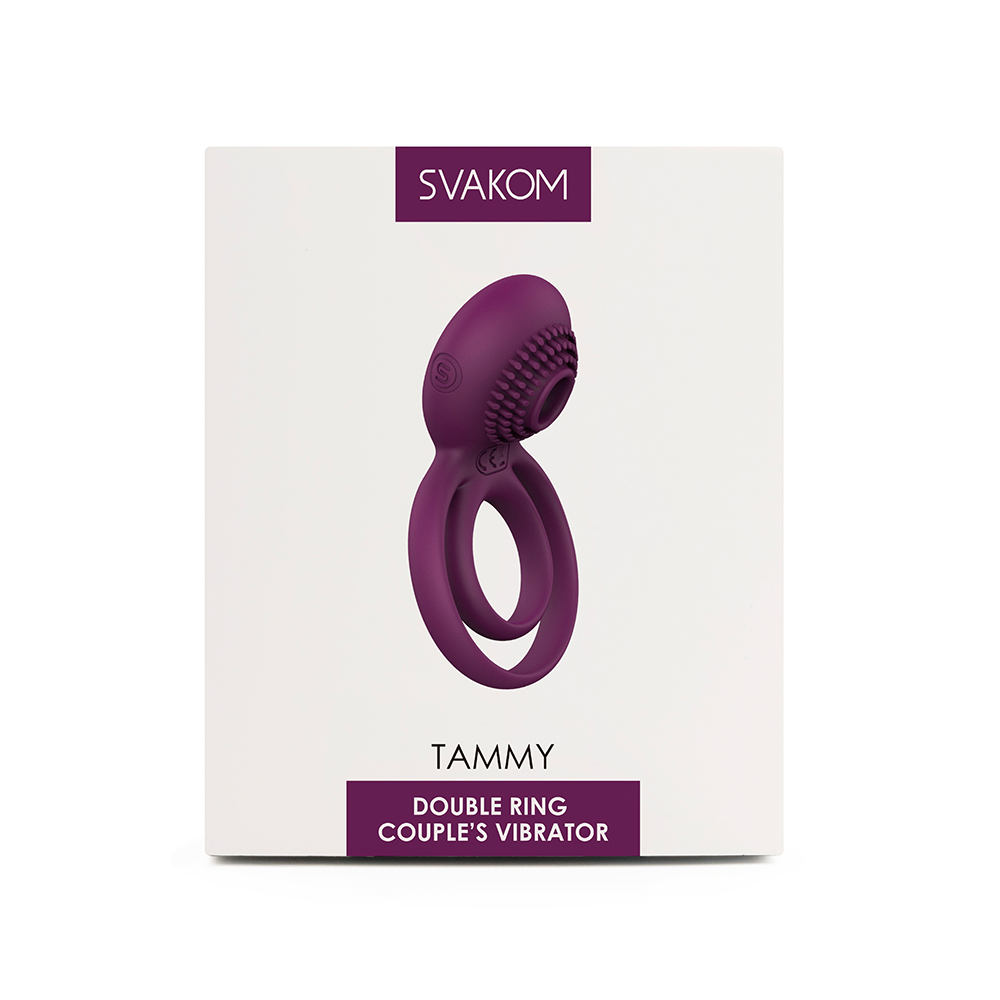  Svakom Tammy Vibrating Ring Violet , 84.8 