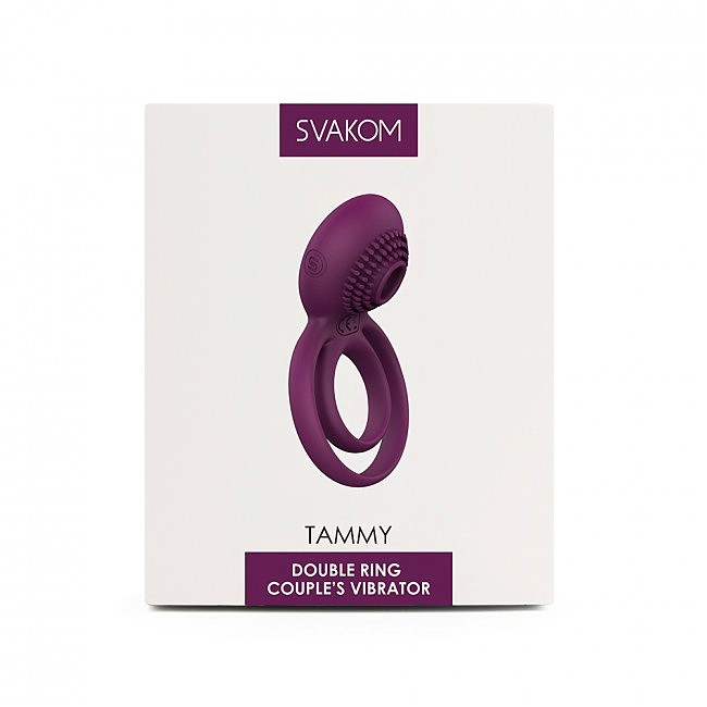  Svakom Tammy Vibrating Ring Violet , 84.8 
