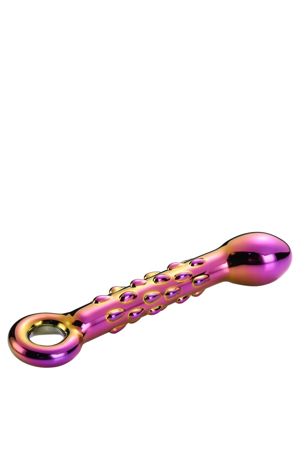 DT21833 ���������� ������������� Dream Toys GLAMOUR GLASS RIBBED G-SPOT DILDO