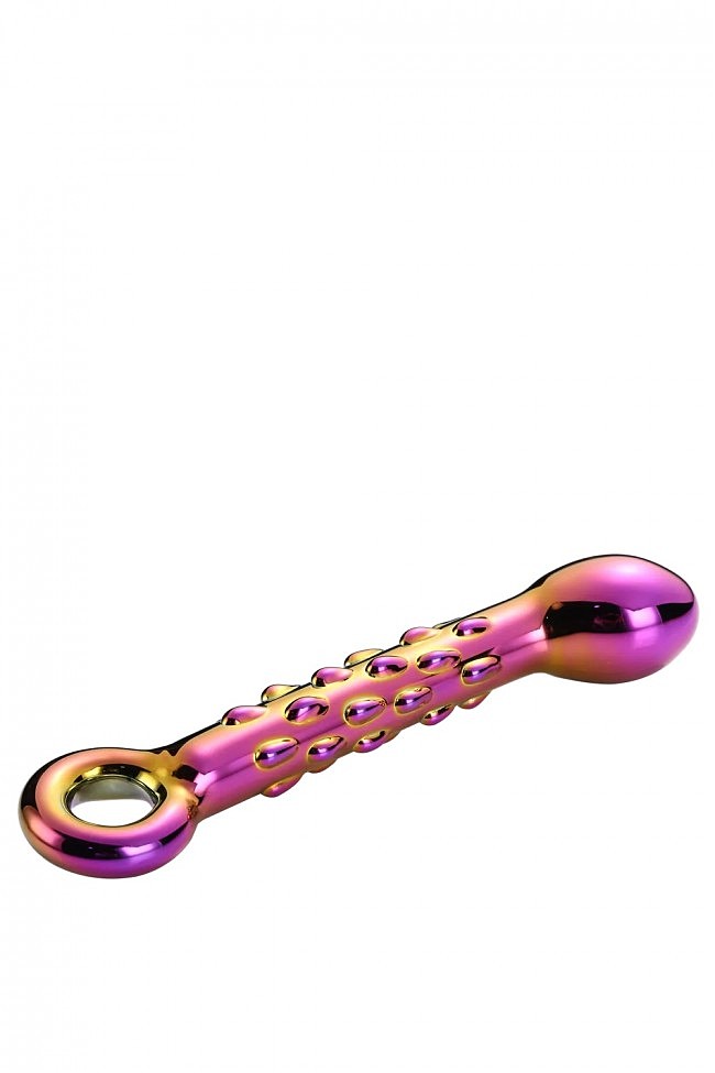 DT21833 ���������� ������������� Dream Toys GLAMOUR GLASS RIBBED G-SPOT DILDO