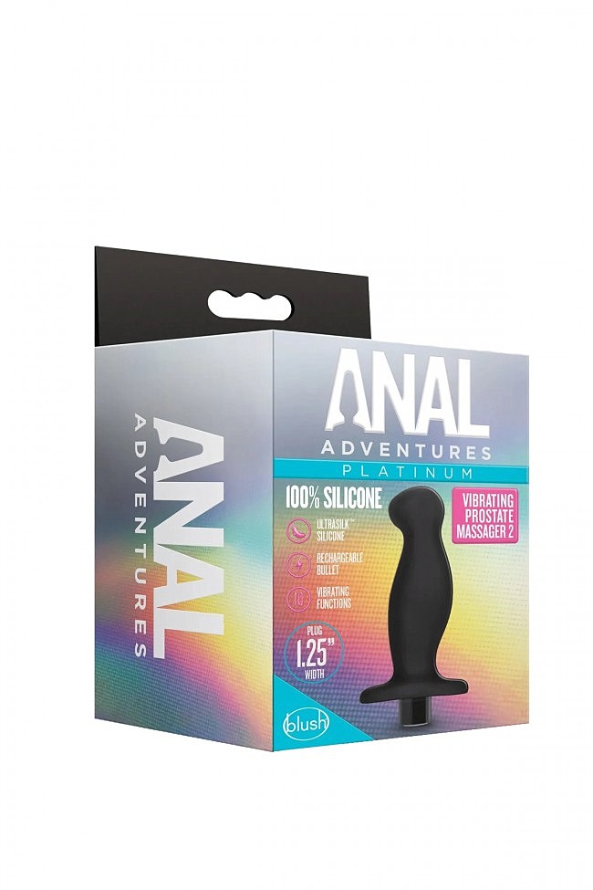   Blush Anal Adventures Platinum Silicone Vibrating