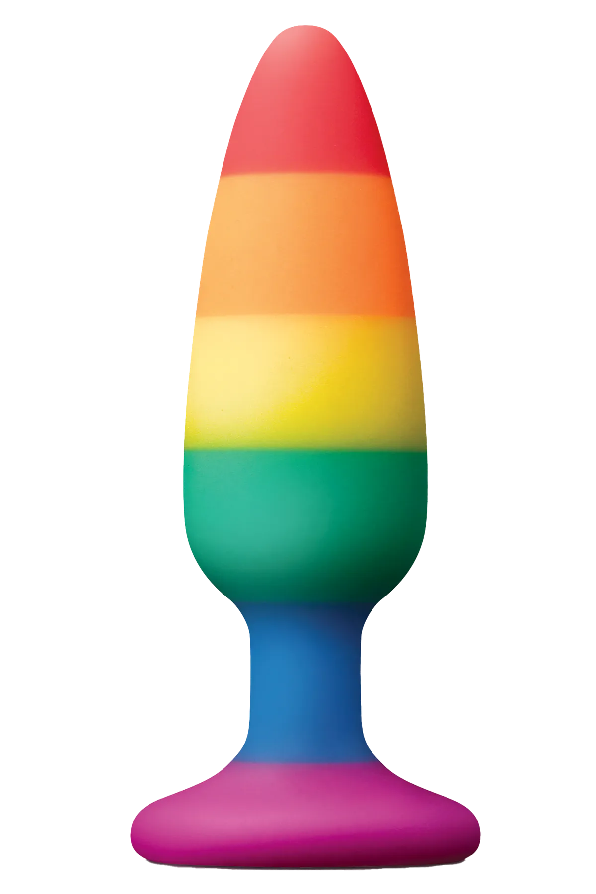    COLOURFUL LOVE RAINBOW ANAL PLUG MEDIUM