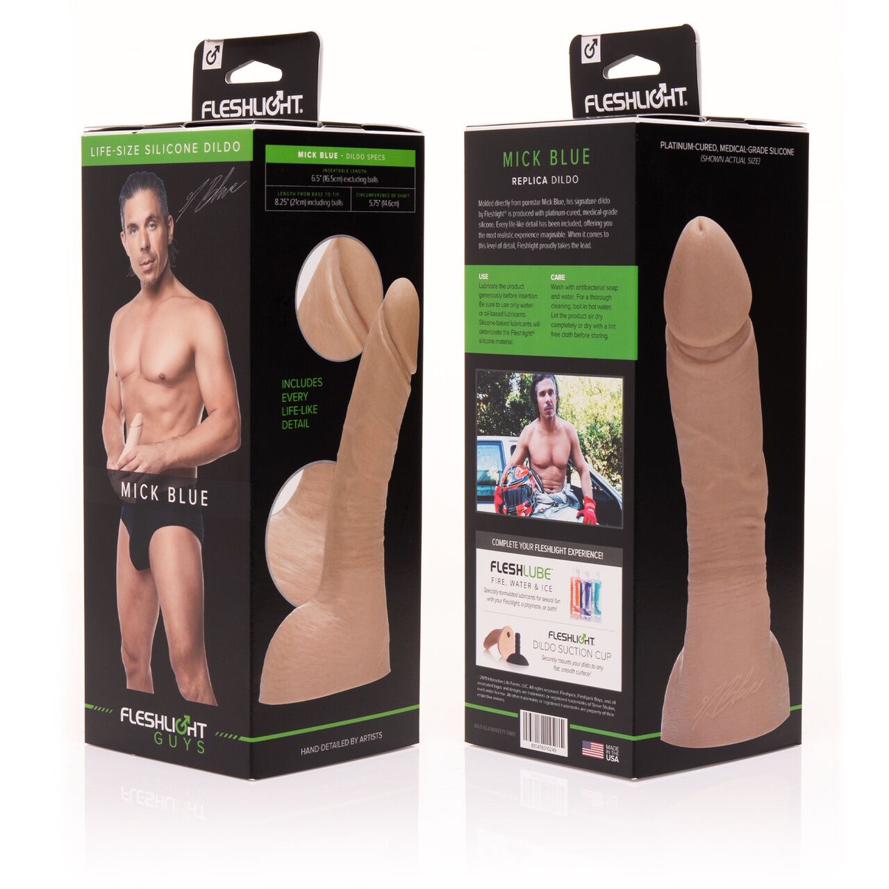  Fleshjack Boys: Mick Blue Dildo