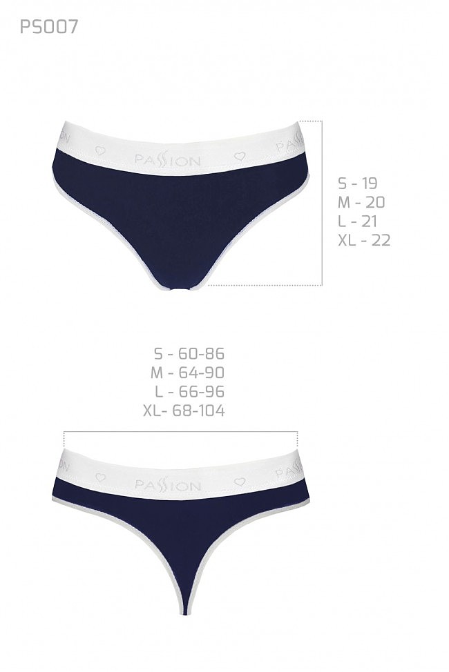 PS007 PANTIES navy blue