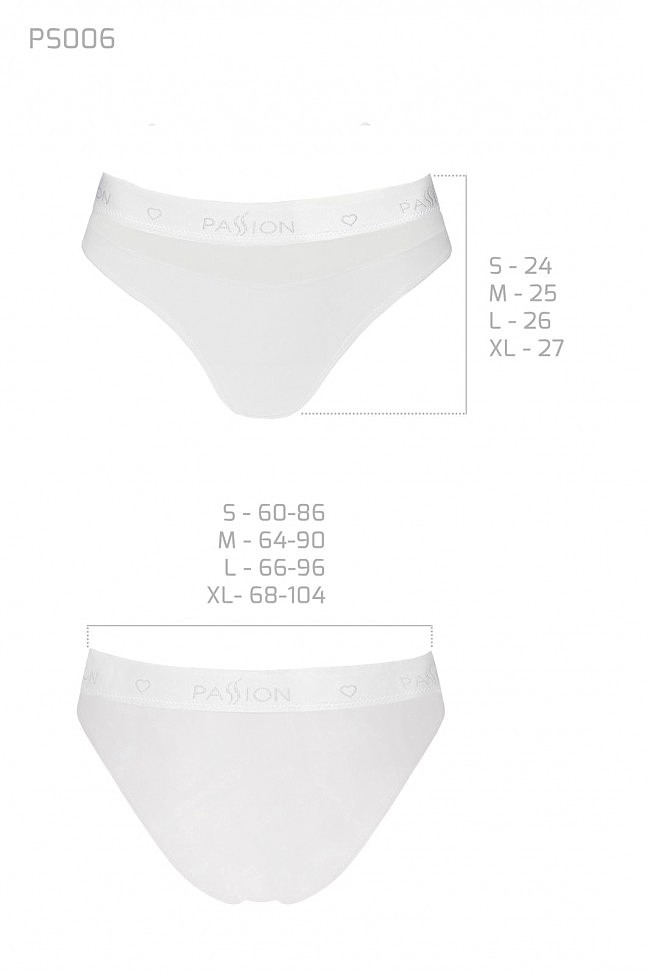 PS006 PANTIES white