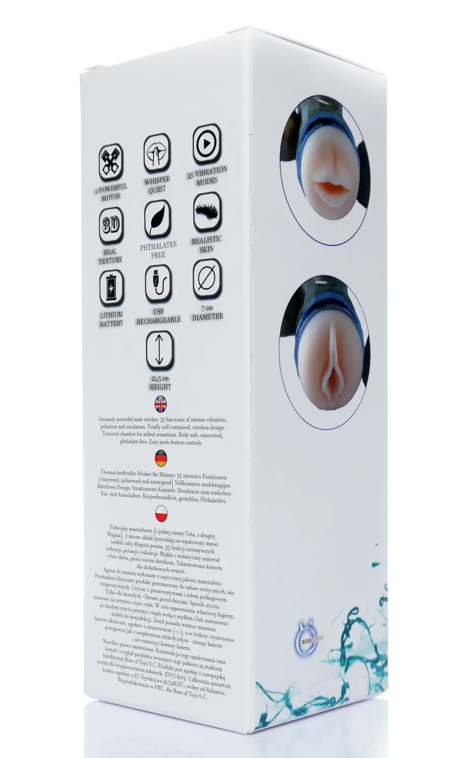       BOSS Vagina Double Delight 35 function USB