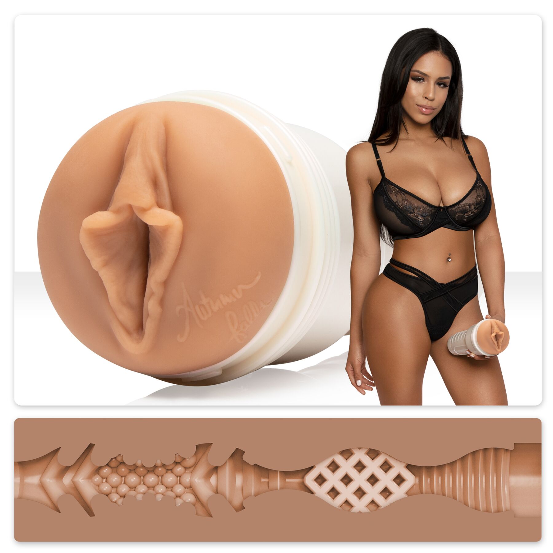  Fleshlight Girls: Autumn Falls  Cream,   ,  