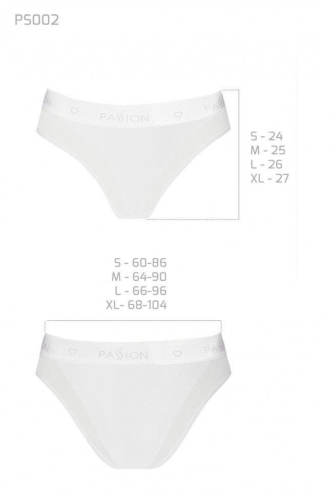     Passion PS002 PANTIES white, size S