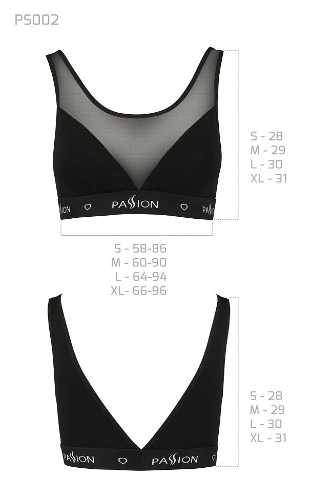 Passion PS002 TOP black
