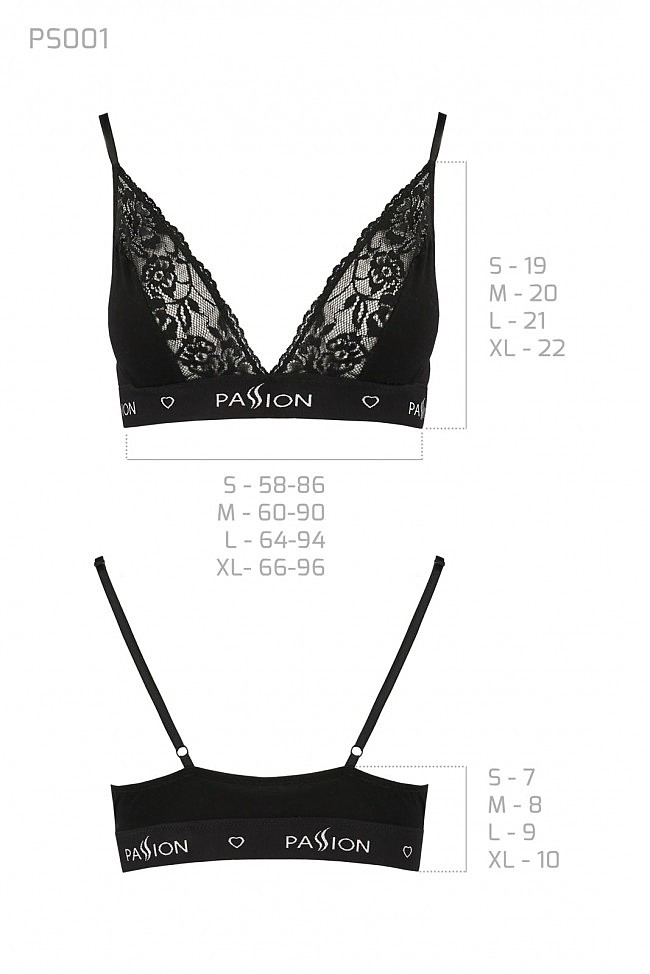 Passion PS001 TOP black