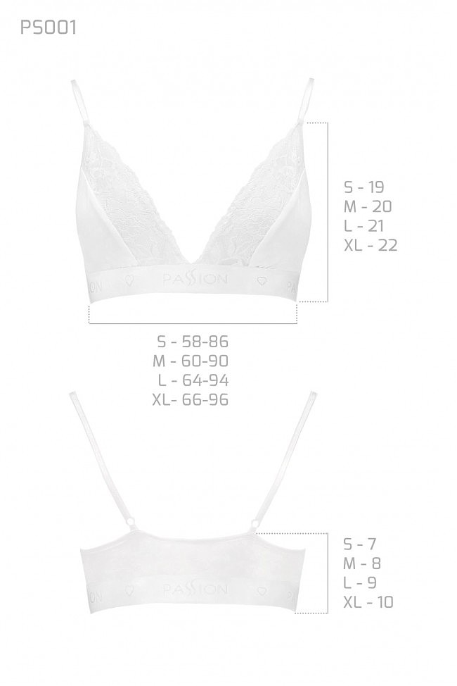 Passion PS001 TOP white