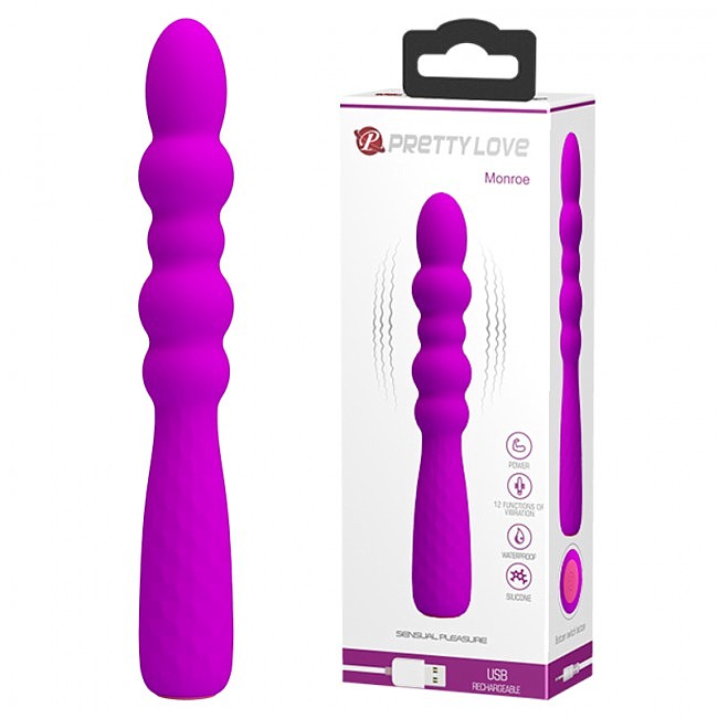  — Pretty Love Monroe Vibrator Purple