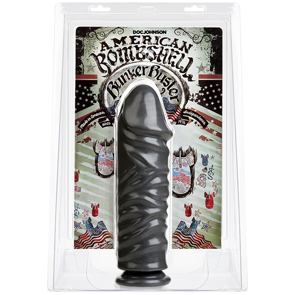    Doc Johnson American Bombshell  Bunker Buster  Gun Metal