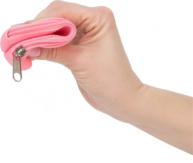    - PowerBullet  Silicone Zippered Bag Pink
