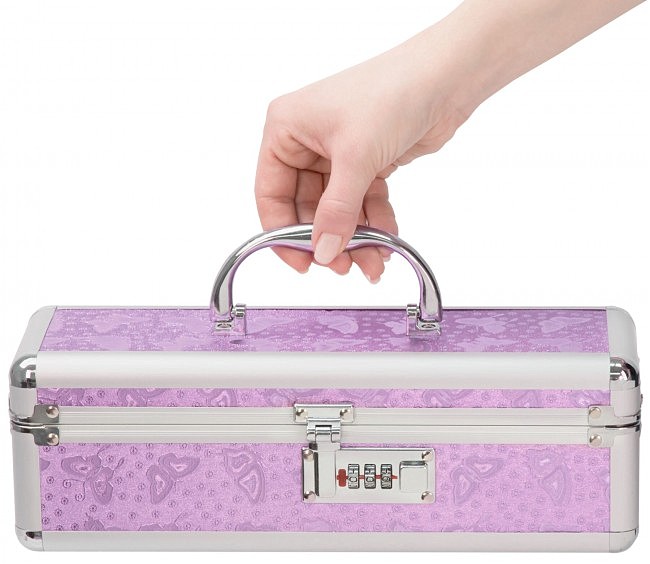    - Powerbullet  Lockable Vibrator Case Purple   