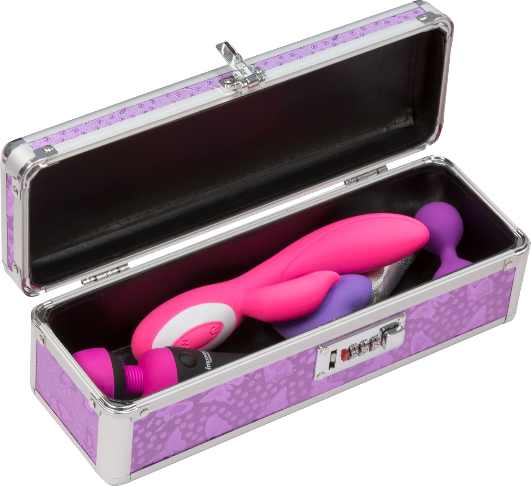    - Powerbullet  Lockable Vibrator Case Purple   