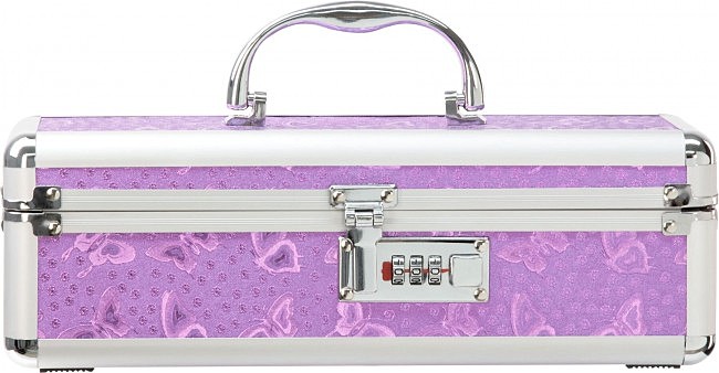    - Powerbullet  Lockable Vibrator Case Purple   