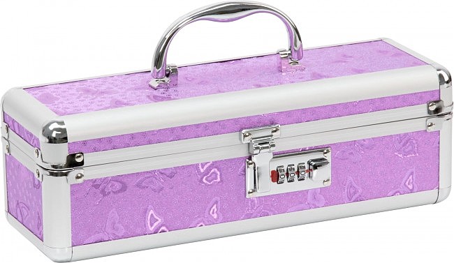    - Powerbullet  Lockable Vibrator Case Purple   