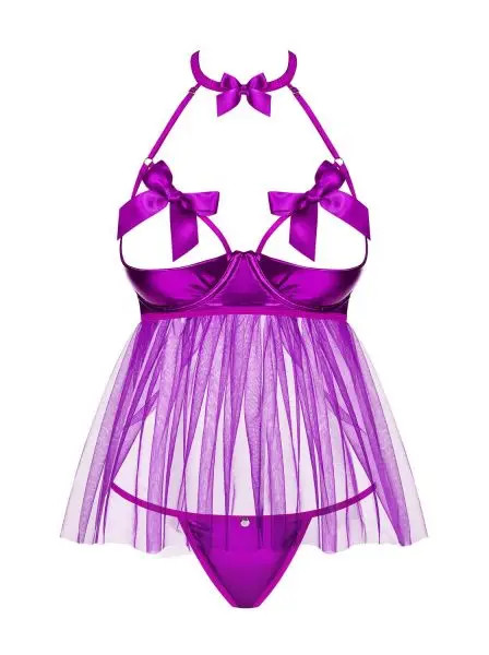 Obsessive Delishya babydoll purple S/M
