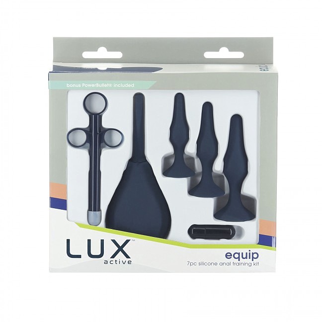      Lux Active  Equip  Silicone Anal Training Kit