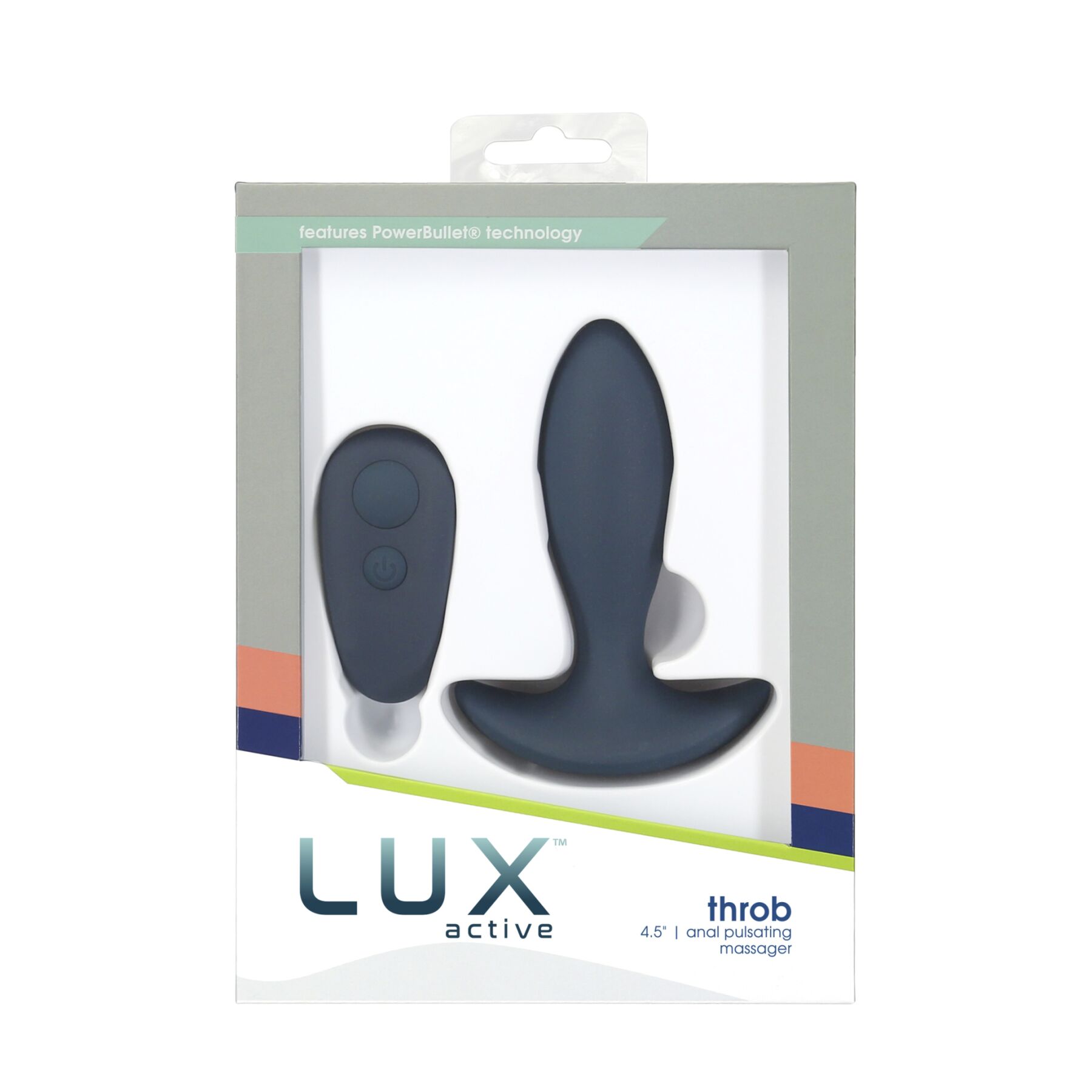  - Lux Active  Throb  Anal Pulsating Massager,  