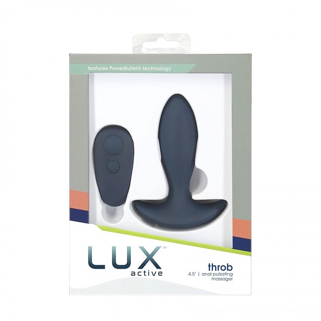  - Lux Active  Throb  Anal Pulsating Massager,  