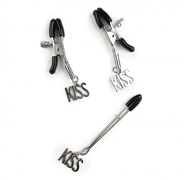      Art of Sex — Nipple and clit clamps Kiss