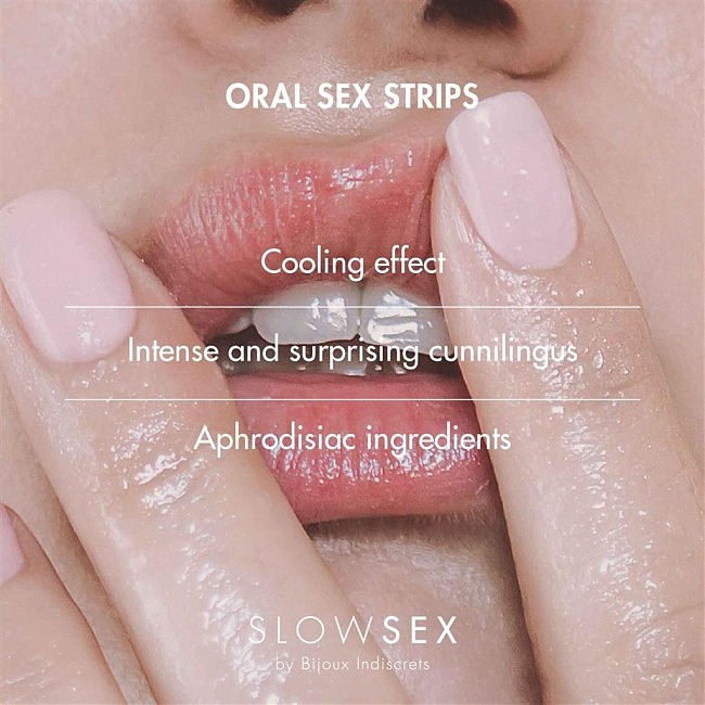     Bijoux Indiscrets SLOW SEX  Oral sex strips