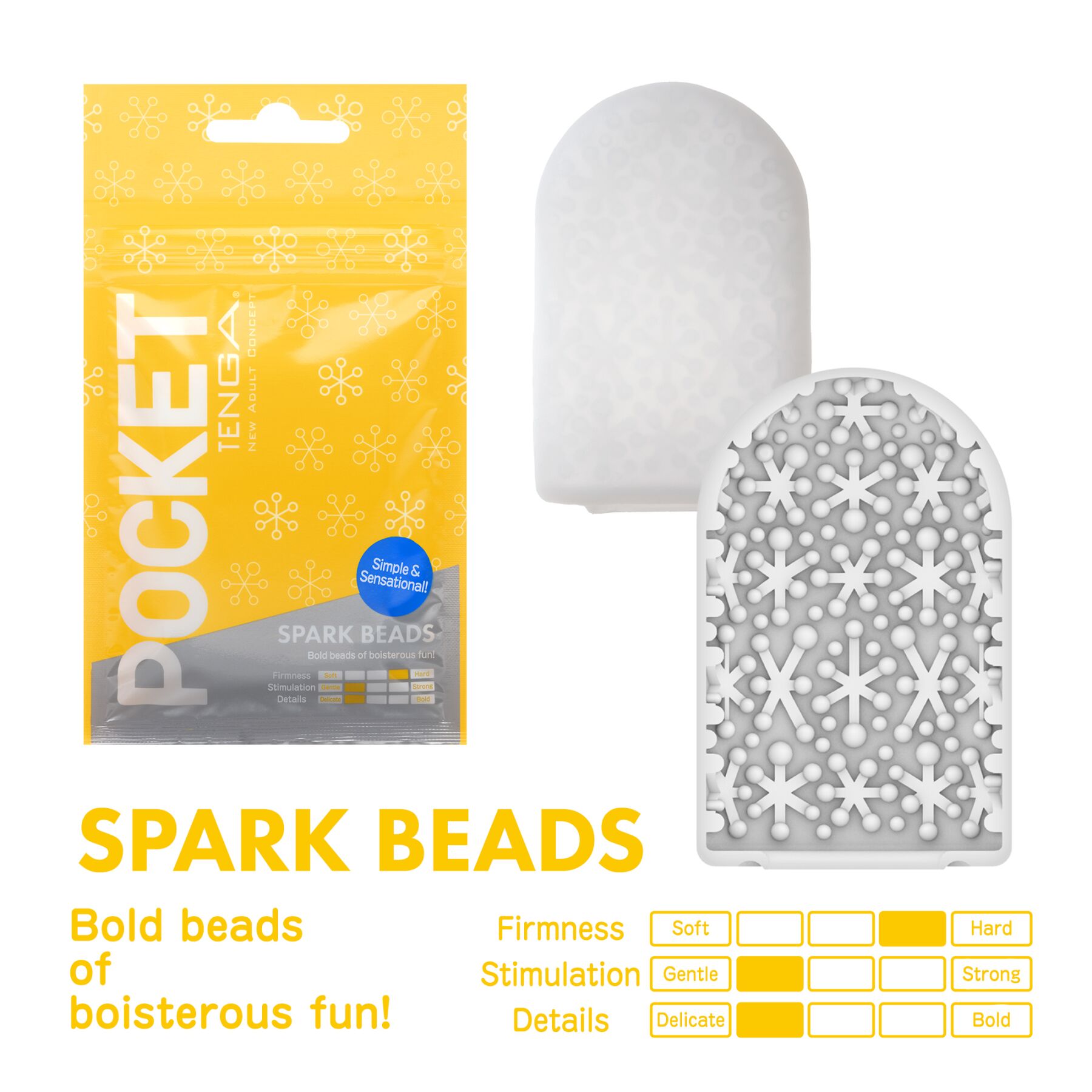   TENGA Pocket Spark Beads