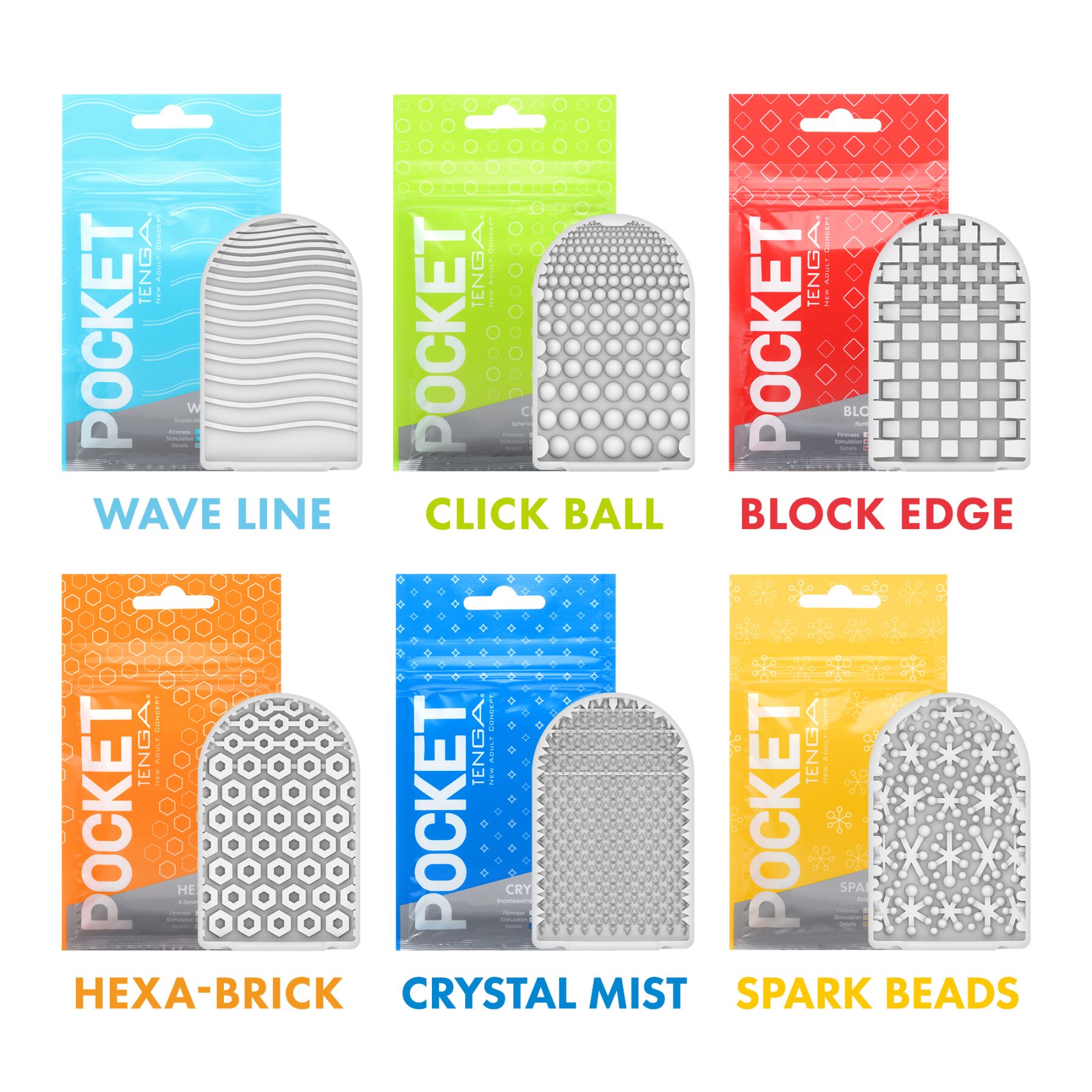  TENGA Pocket Wave Line