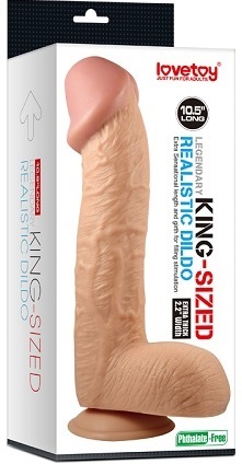  — Legendary King Sized Realistic Dildo 10.5»