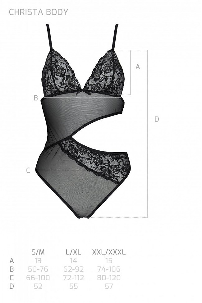     Christa Body black S/M  Passion