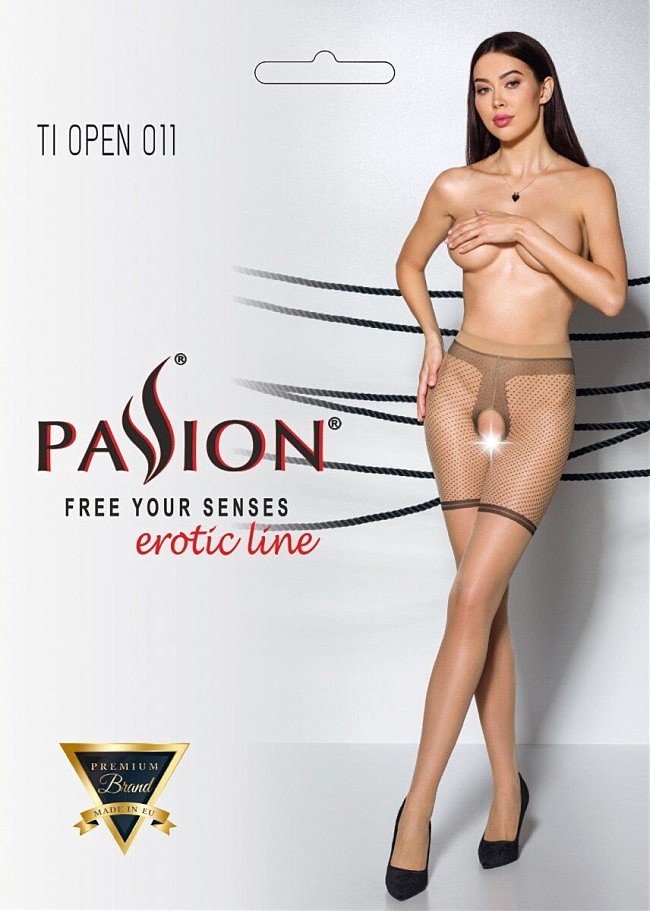     Passion TIOPEN 011 beige 1/2 (20 den),   