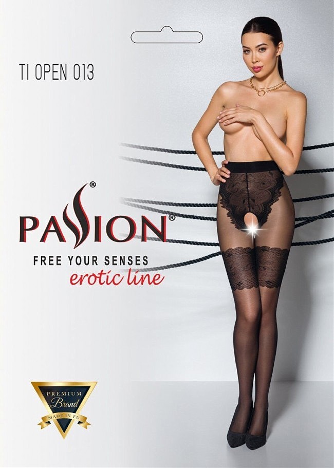      Passion TIOPEN 013 black 1/2 (20/40 den),    