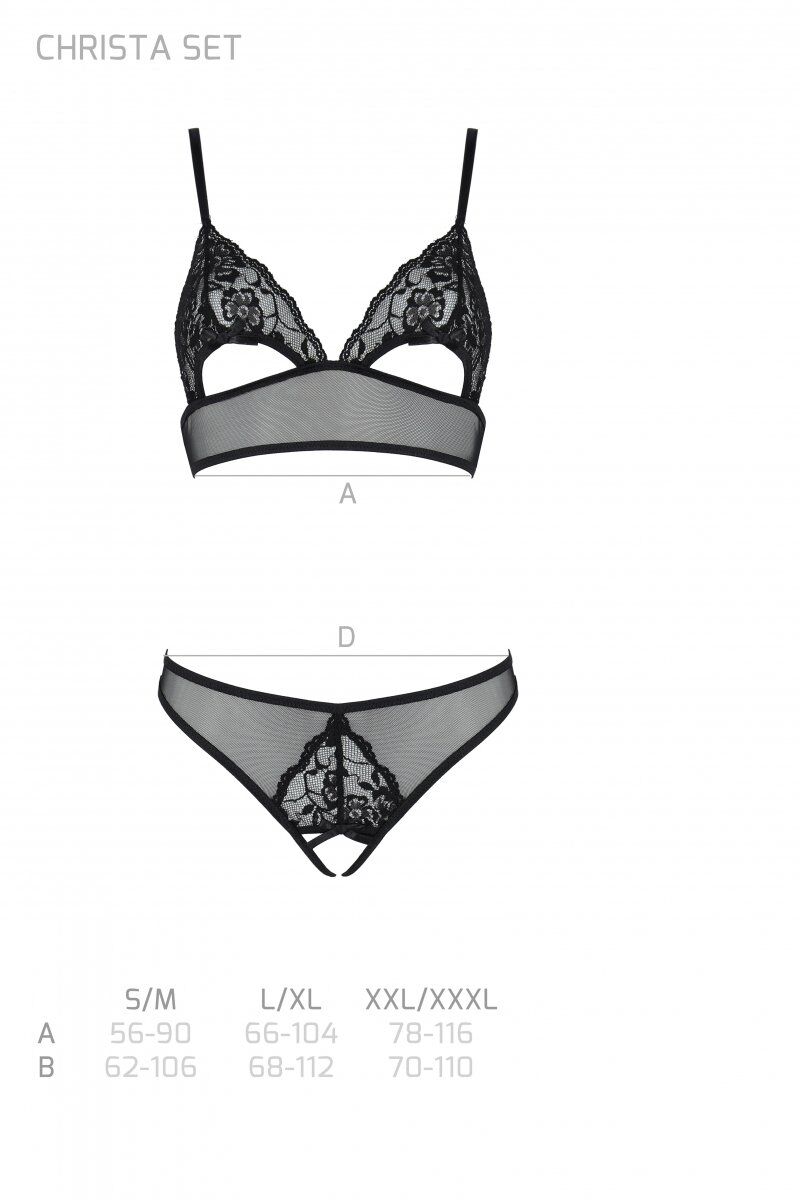  Passion Christa Set black:       