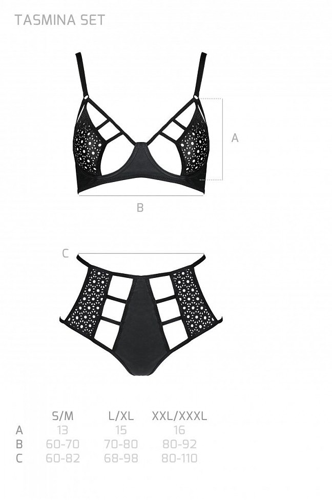   - Passion Tamaris Set black:     
