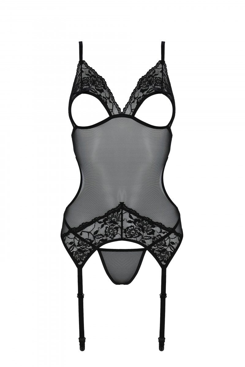  Passion Christa Corset black:     ,   