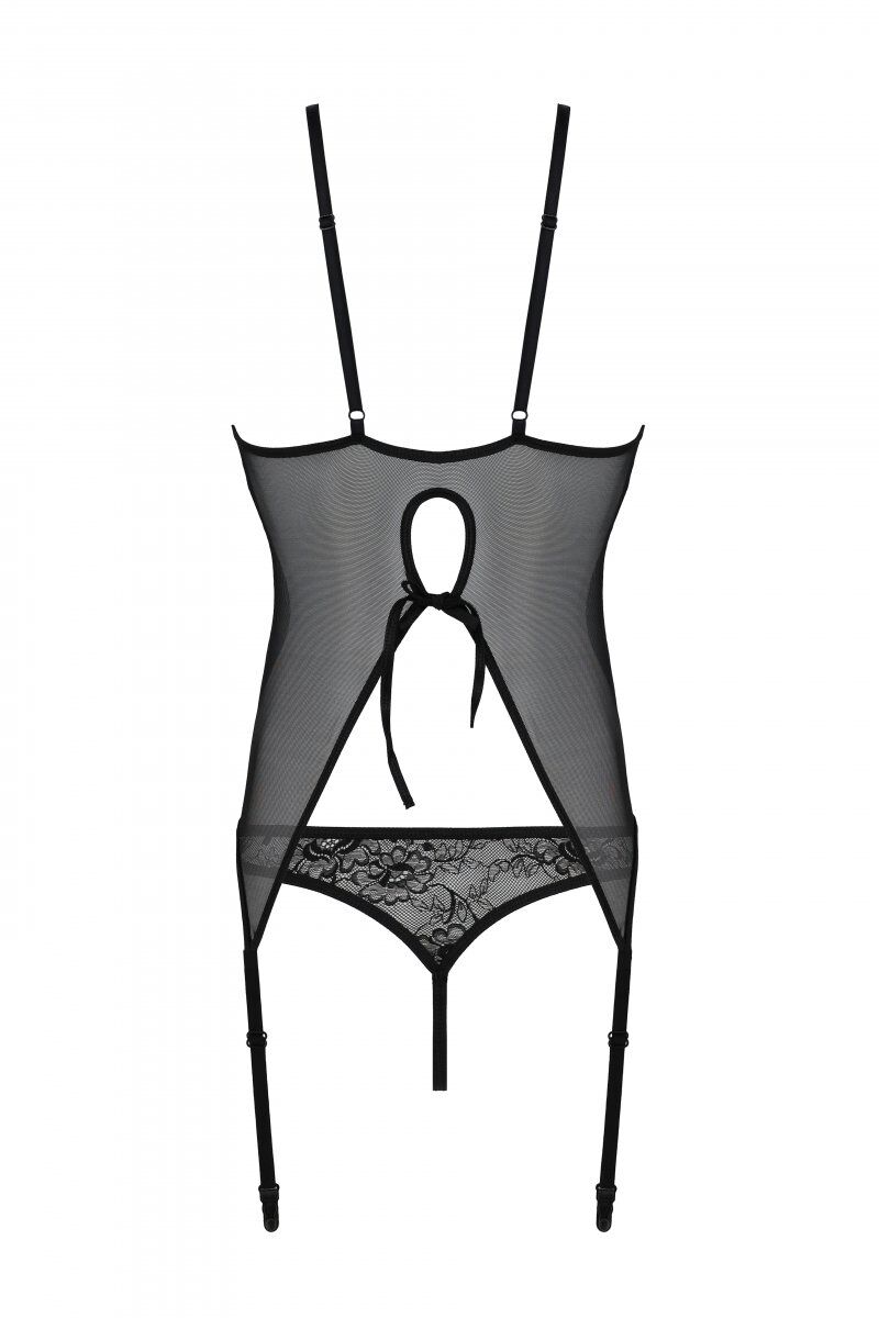  Passion Ursula Corset black,  ,       