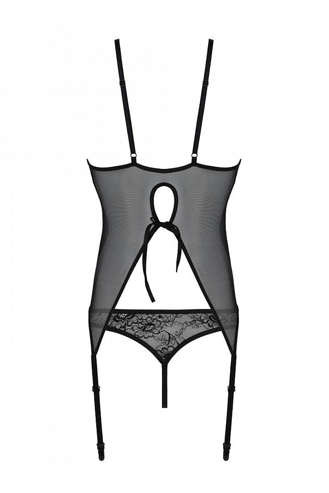  Passion Ursula Corset black,  ,       
