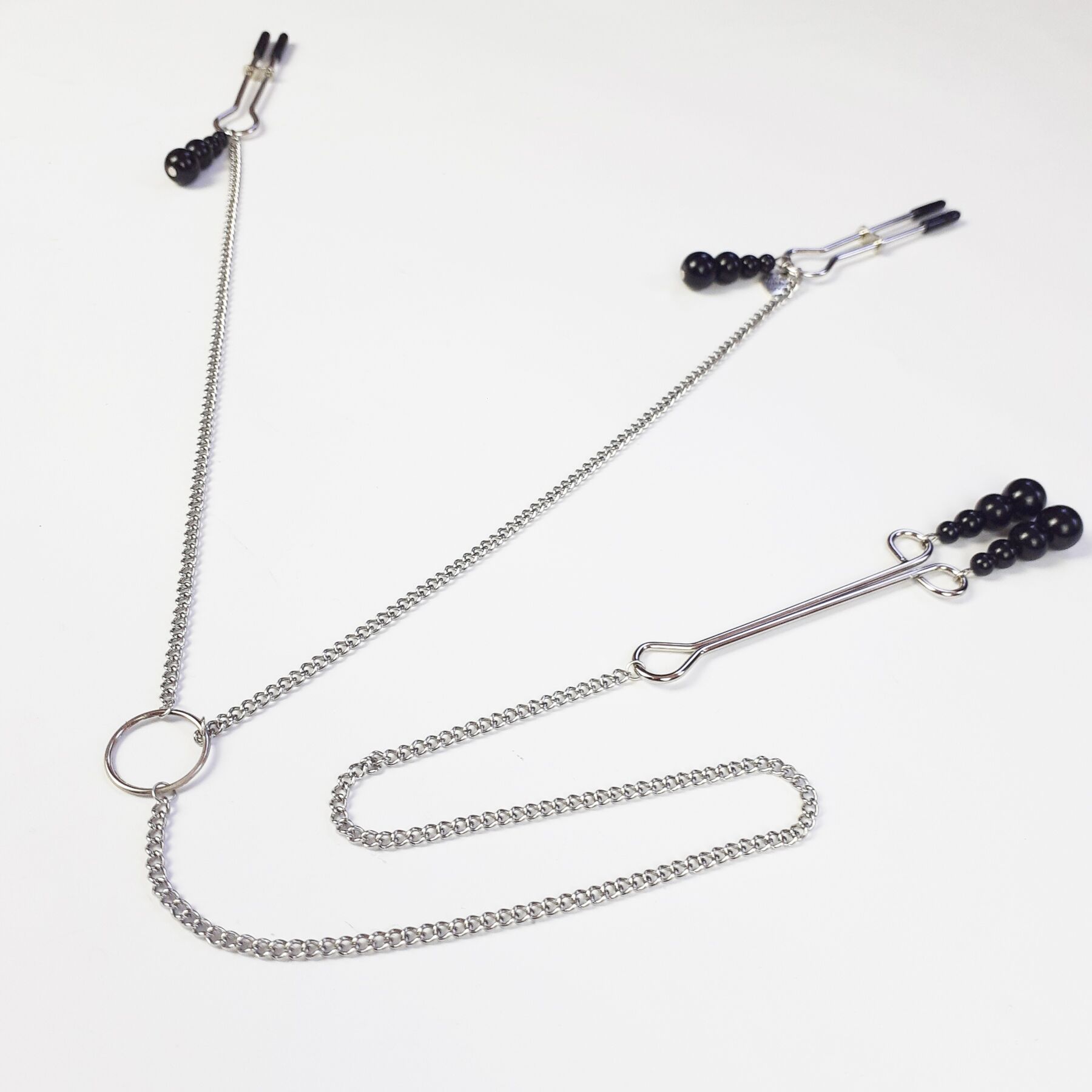      Art of Sex — Nipple and clit clamps Black Pearl