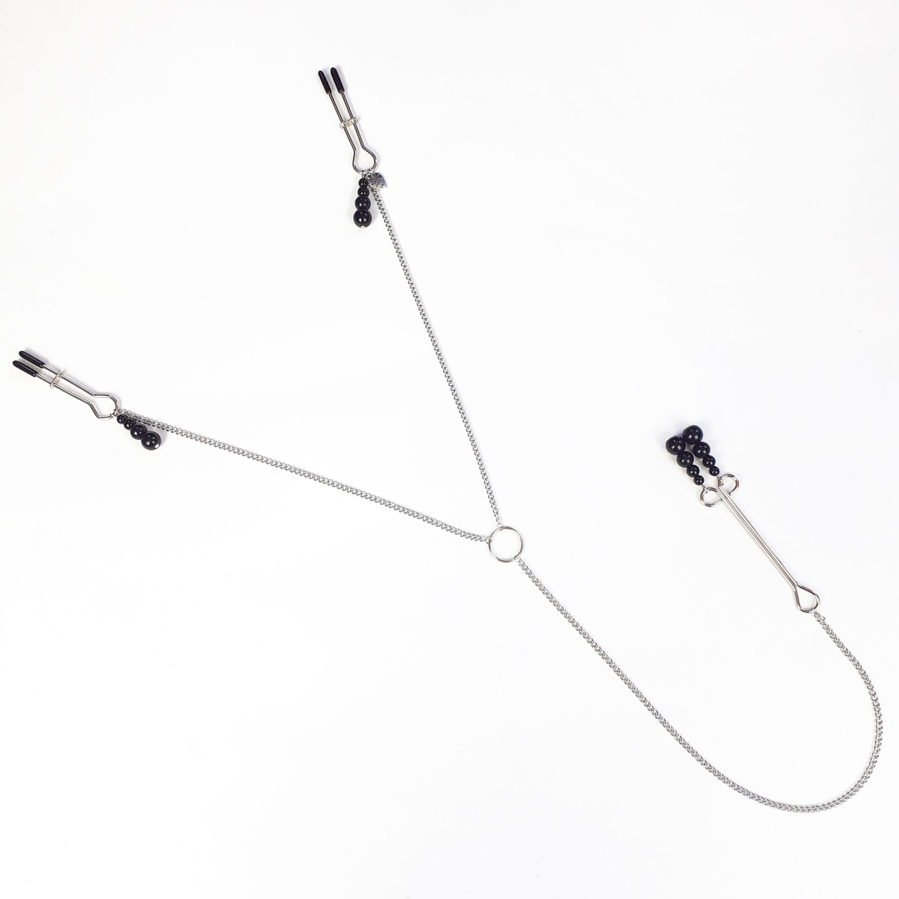      Art of Sex — Nipple and clit clamps Black Pearl