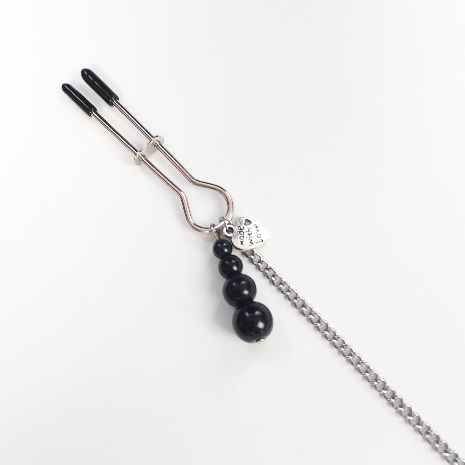      Art of Sex — Nipple and clit clamps Black Pearl