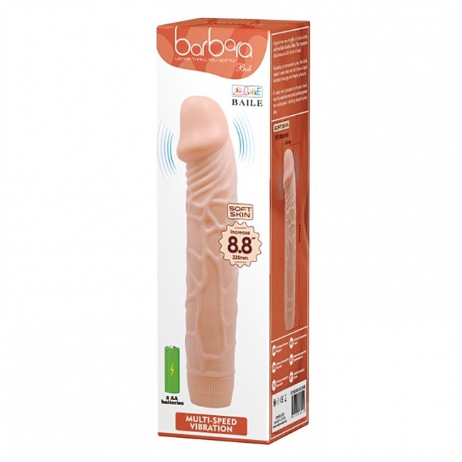   Barbara Bob Vibrator Flesh, 22,5 