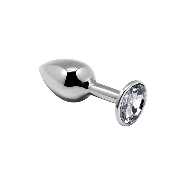      Alive Mini Metal Butt Plug White S