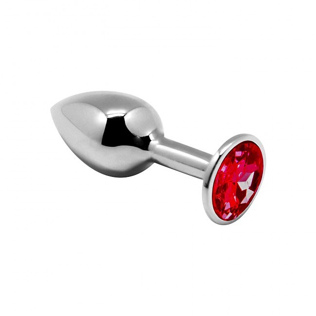      Alive Mini Metal Butt Plug Red M