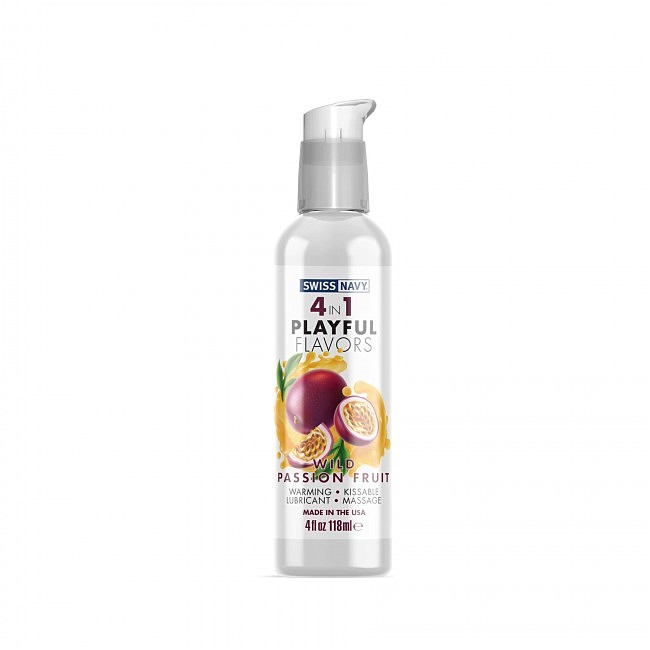     Swiss Navy 4 in 1 Wild Passion Fruit 118 