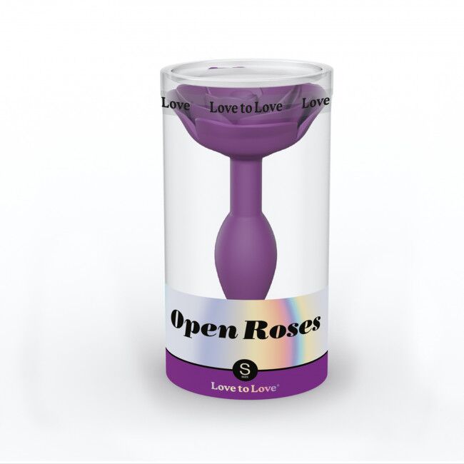    Love To Love OPEN ROSES S SIZE — PURPLE RAIN