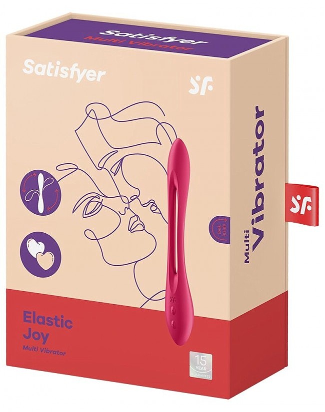  Satisfyer Elastic Joy Red