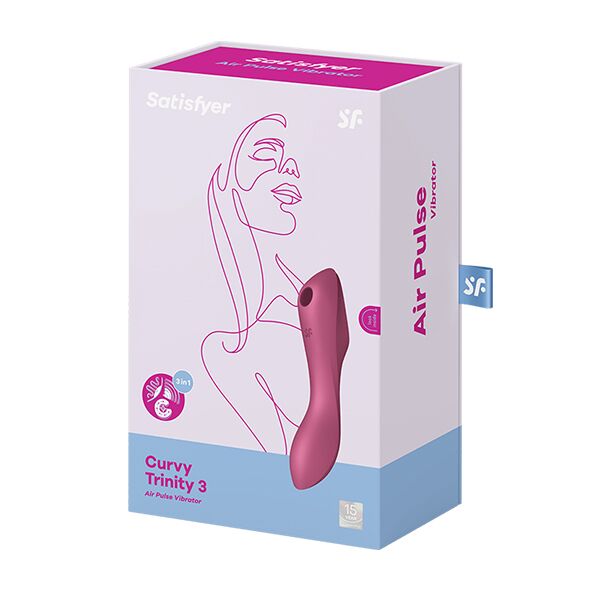   Satisfyer Curvy Trinity 3 Red