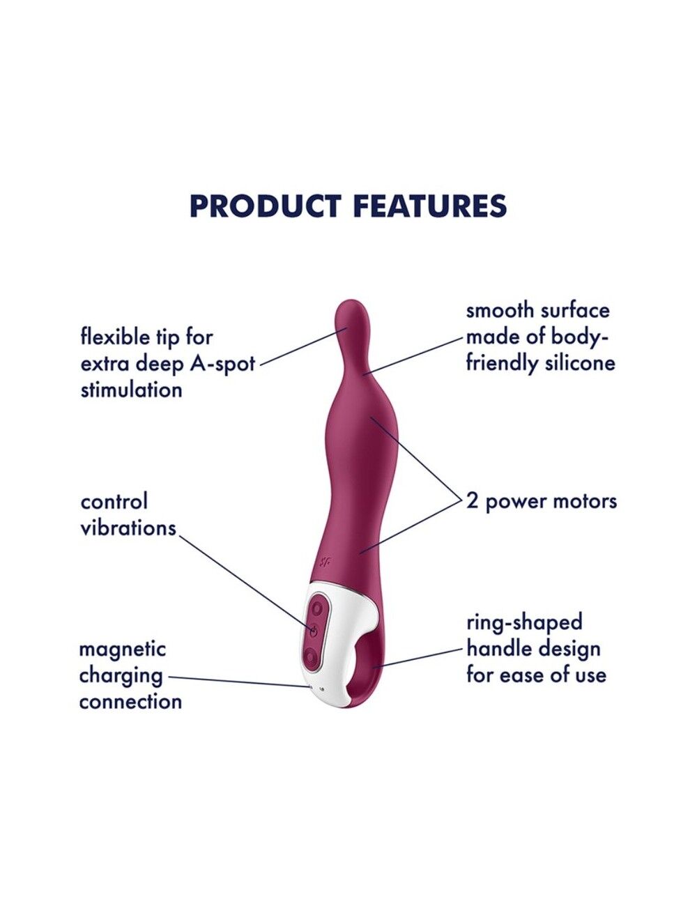  Satisfyer A-Mazing 1 Berry